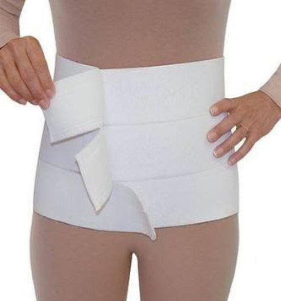 Post Delivery Abdominal Binder 12-inch with Velcro Closure. Men