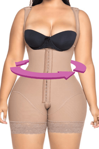 Plus Size Shapewear For Women Full Waist Trainer Powernet Tummy