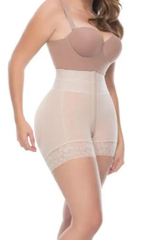 Curvy Fit BBL Shaping Shorts Mid Waist  #6198 - Pretty Girl Curves Waist Trainers & Shapewear