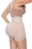 Curvy Fit BBL Shaping Shorts Mid Waist  #6198 - Pretty Girl Curves Waist Trainers & Shapewear