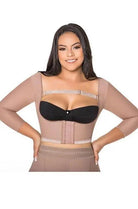 Gama Slim Post Surgery Arm Vest With Sleeves #0503 - Pretty Girl Curves Waist Trainers & Shapewear