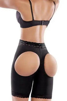 High Waist  Butt Lifter Shorts #1045A - Pretty Girl Curves Waist Trainers & Shapewear