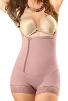 Mid thigh With side zipper #09046 - Pretty Girl Curves Waist Trainers & Shapewear