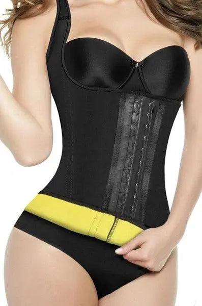 Neo Latex Waist Training Sweat Vest 3 Hooks 2040D