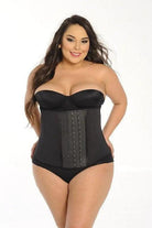 Plus Size Black Work Out Waist Trainer #2024 - Pretty Girl Curves Waist Trainers & Shapewear