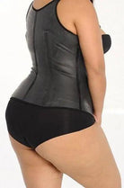 Plus size Snatch it all semi vest #2028D - Pretty Girl Curves Waist Trainers & Shapewear