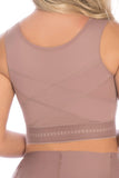 Post breast augmentation bra with band #09349