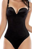 Seamless Braless Firm Control Thong Body Suit Slims Waist Instantly #1061B
