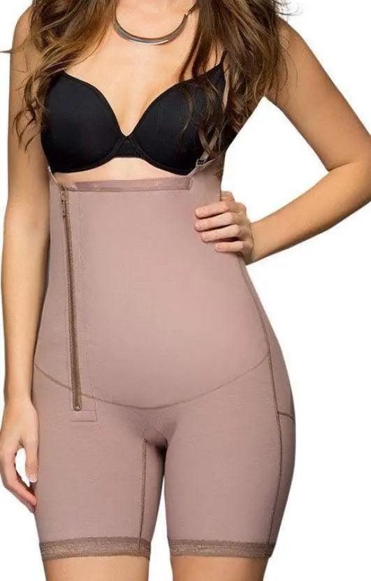 Side zipper thin strap faja  #09048 - Pretty Girl Curves Waist Trainers & Shapewear